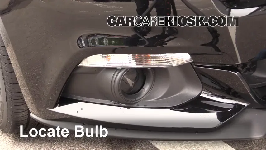 2017 Ford Mustang GT 5.0L V8 Lights Turn Signal - Front (replace bulb)